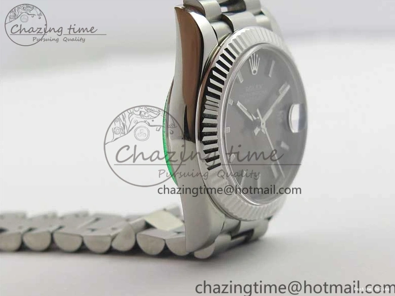 0115 GoodFit Datejust 31mm 278275 SS BP Maker Best Edition Gray Stick Markers Dial on SS President Bracelet 3089
